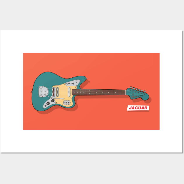 Pesty Desperado Wall Art by Pantone Guitars